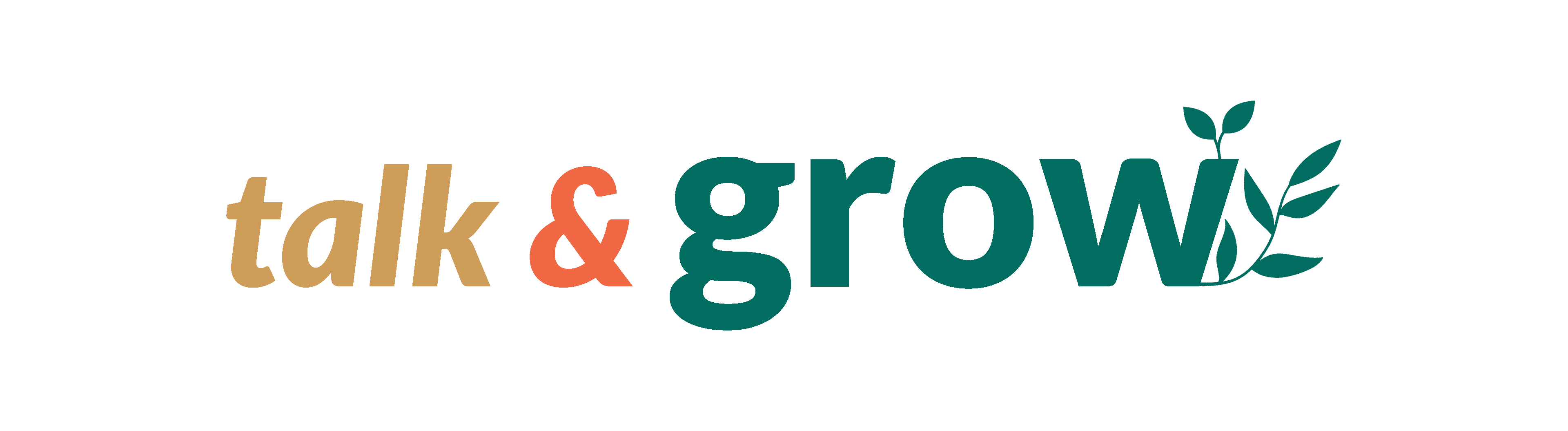 talk & grow Logo