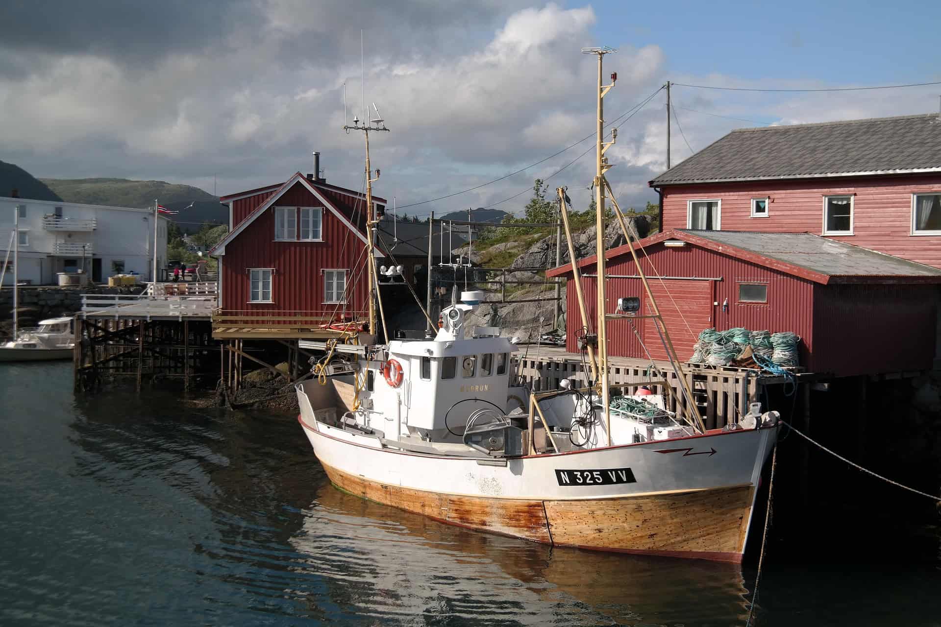 Boot am Hafen