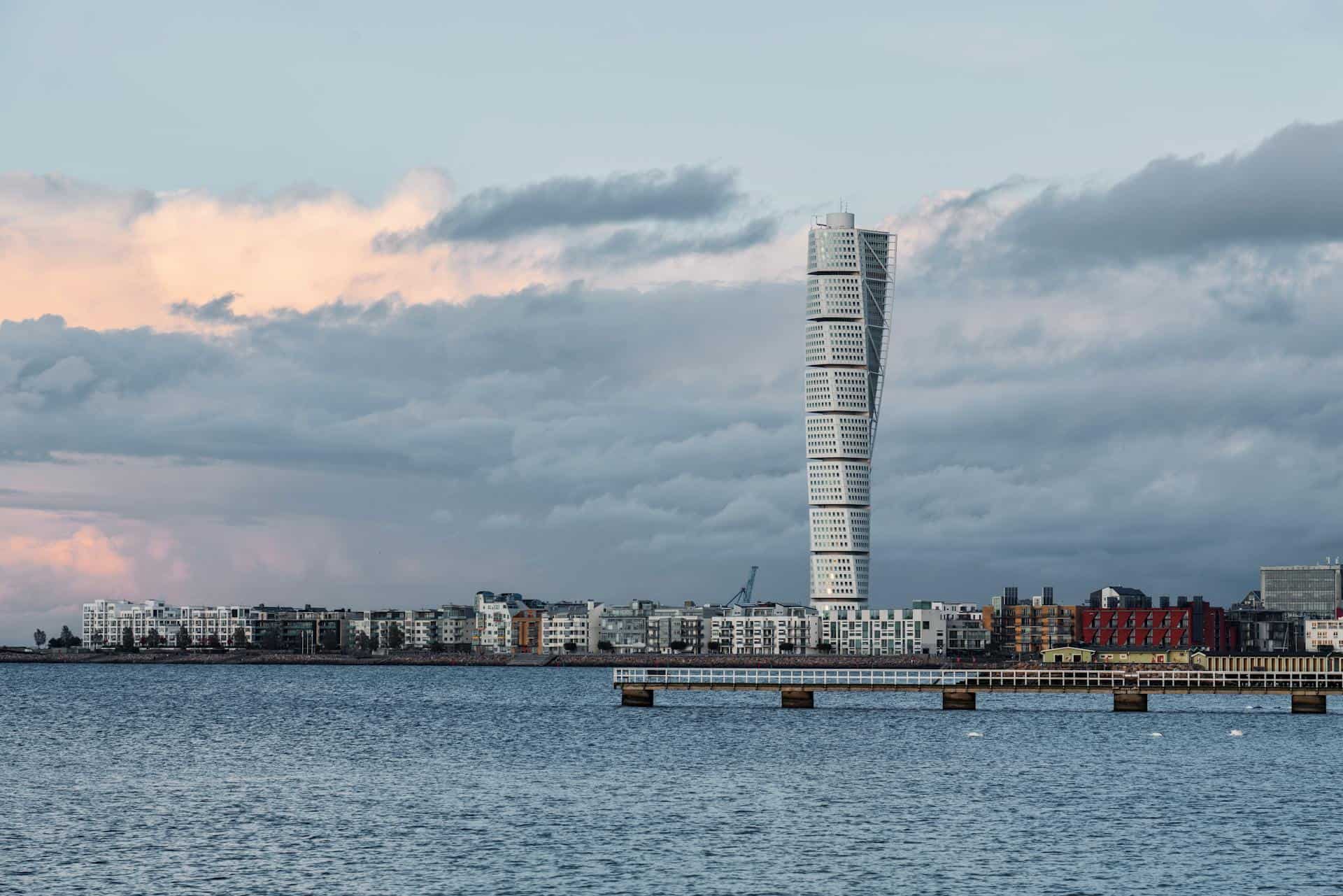 Malmö_Turm Turning Torso in Malmö
